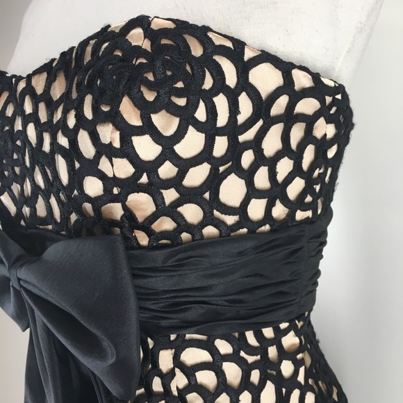 🚨SOLD🚨 Jovani Strapless Cocktail Dress - Picture 4 of 8